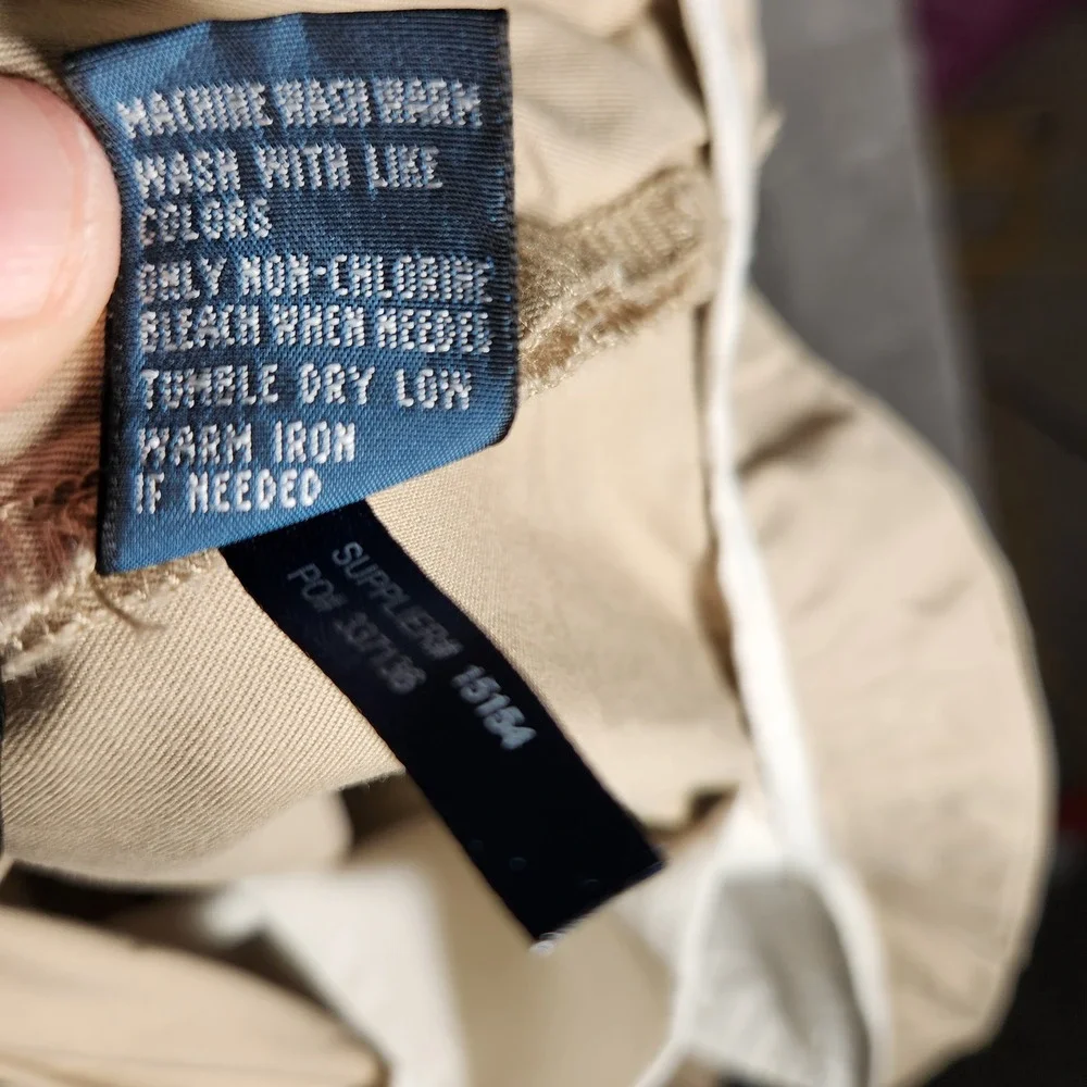 Polo Ralph‎ Lauren Prospect Shorts 34 Men's Tan Cotton Casual Chino Shorts